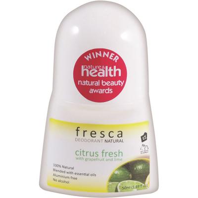 Fresca Natural Deodorant Citrus Fresh (with Grapefruit & Lime) 50ml